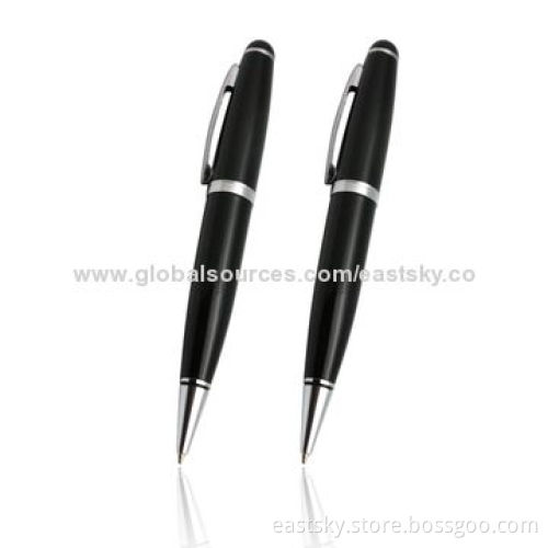 Promotional Pen-shaped USB Drive, Wholesale, Logo Imprinting Options, Laser Printing, OEM Orders